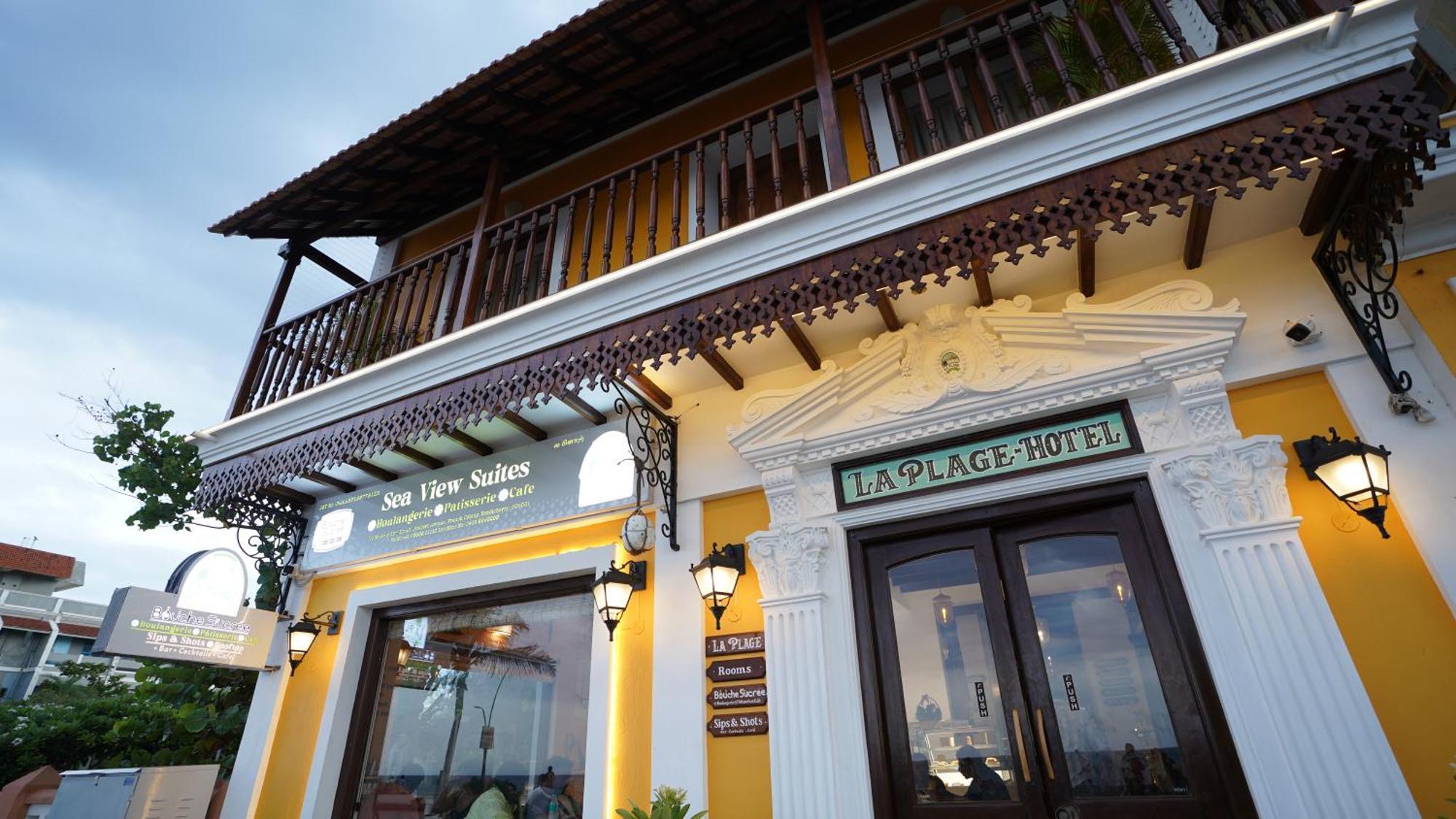 La Plage Seaview Suites Pondicherry Exterior photo