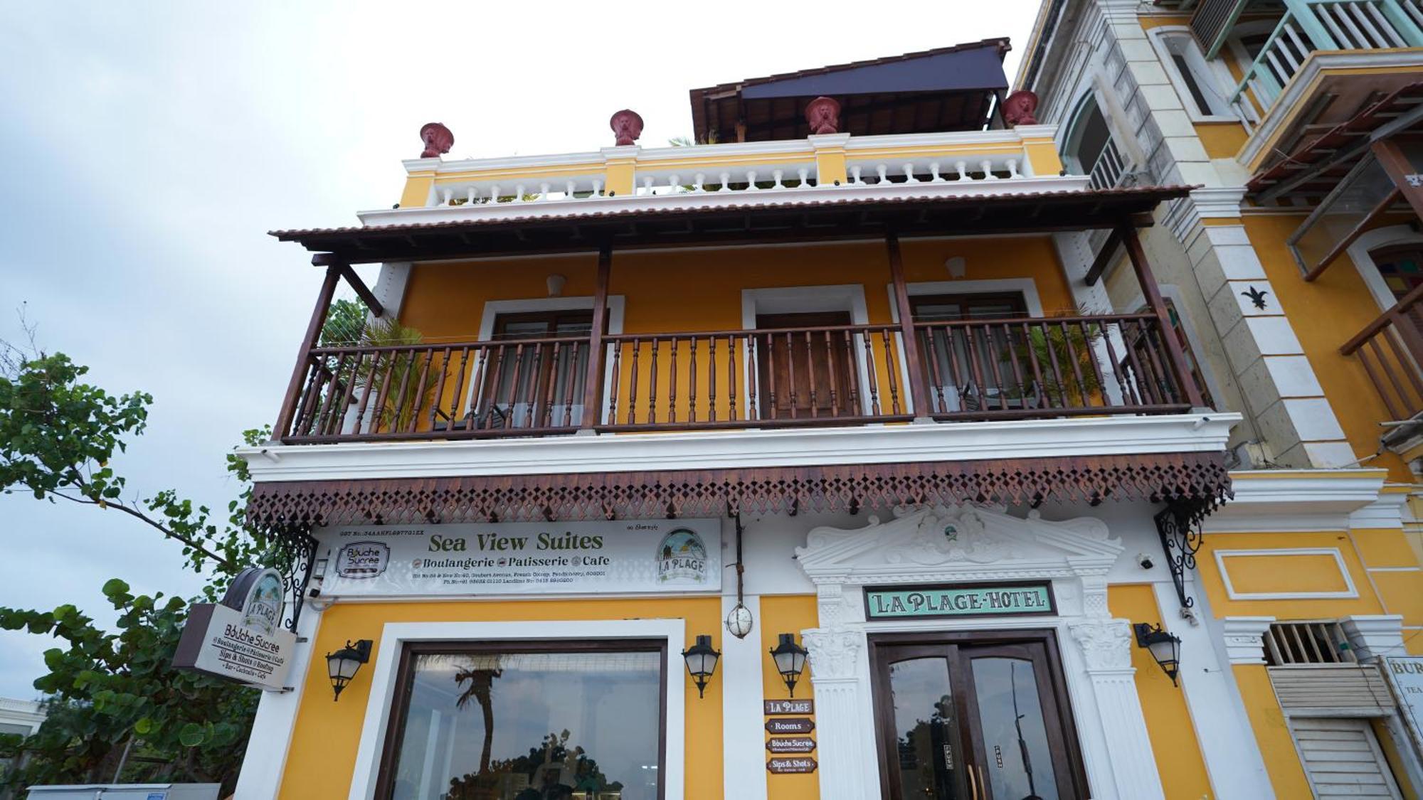 La Plage Seaview Suites Pondicherry Exterior photo